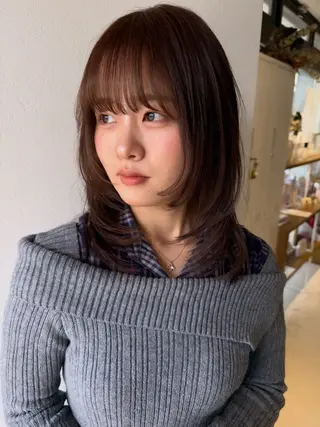 カラー 暖色系カラー モデル募集中/souのヘアスタイル