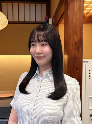セミロング カラー saho ⟡.·のヘアスタイル