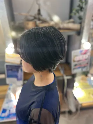 ショート 溜一太／似合わせ/ メンズカットのヘアスタイル
