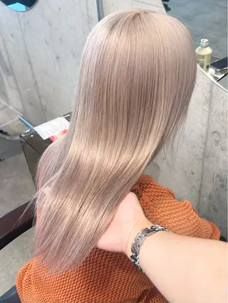 ロング 🤍ムラ修正ブリーチ 🤍原宿/YUUのヘアスタイル