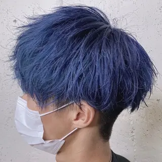 ショート カラー メンズ パーマ支持率No.1 店長❤️🔥安成弾のヘアスタイル