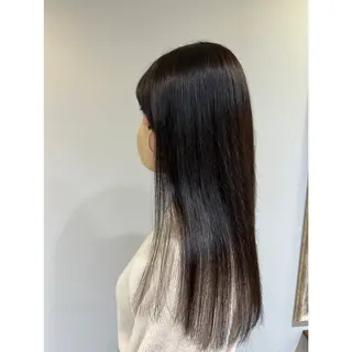 ロング 木下 実優のヘアスタイル