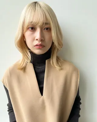 ミディアム 🌿大内雅斗 🌿韓国ヘアのヘアスタイル