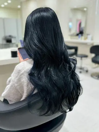 カラー *銀座アカデミー🤍 トレンドヘアモデルのヘアスタイル