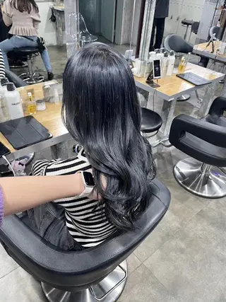 カラー 🪞official THREE 横浜🎀のヘアスタイル
