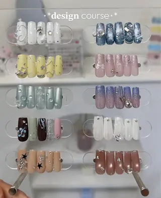 ネイル 韓国ネイル♡ mimyのネイルデザイン