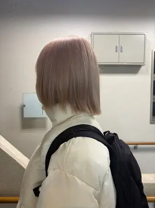 ショート カラー ブリーチカラー✨ じょあ☆のヘアスタイル