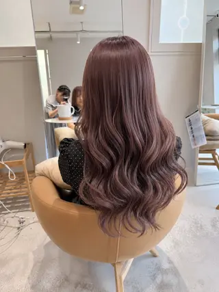 ロング カラー 暖色/透明感カラー 🌷荘司まゆり🌷のヘアスタイル