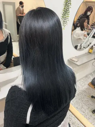 ミディアム 透明感カラー 莉々子のヘアスタイル