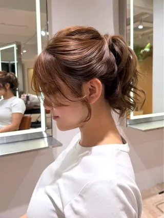 ヘアアレンジ 梅田/ヘアセット モデル/Remiのヘアスタイル