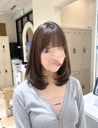 ミディアム あい 🎀⟡.·のヘアスタイル