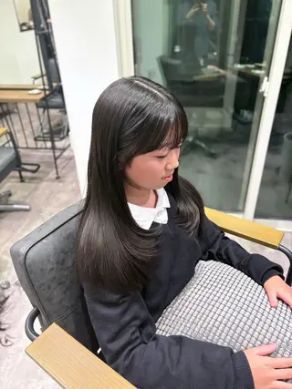 ロング カットモデル✂️ ゆうかのヘアスタイル