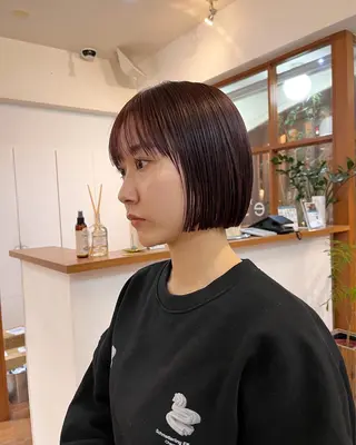 ショート カラー 若林 良のヘアスタイル