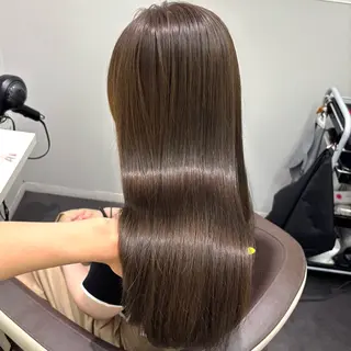 ロング 盛れる透明感カラー momokaのヘアスタイル