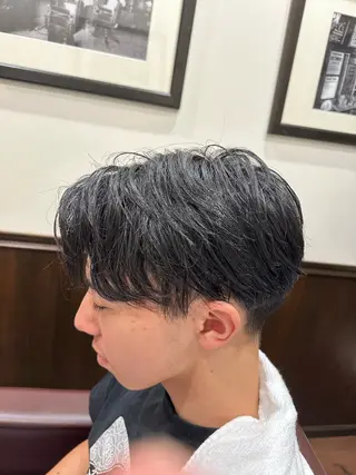 メンズ 澁谷 創磨のヘアスタイル