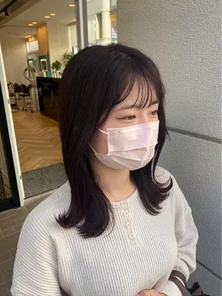 ミディアム カラーモデル募集中 🌿🌟まこ🌟🌿のヘアスタイル
