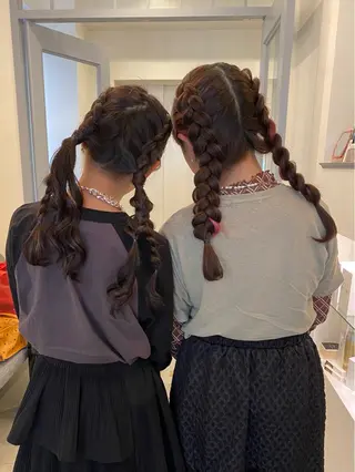 ヘアアレンジ 清水 玖琉海のヘアスタイル
