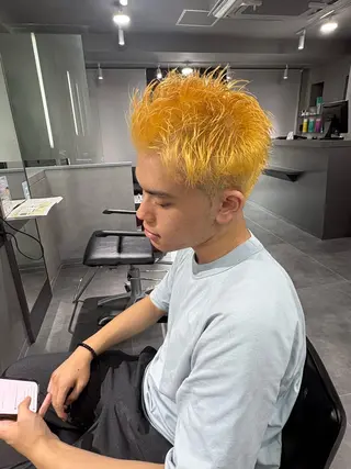ショート カラー メンズ 🔥メンズ特化🔥 藤田のヘアスタイル