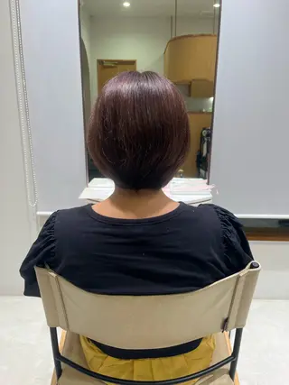 ショート カラー ramphy 柴原 夢奈のヘアスタイル