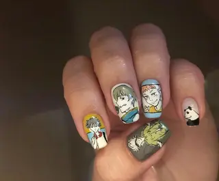 ネイル パラあり！フィルイン 美フォルムのネイルデザイン