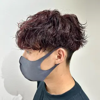 カラー メンズ 木村 明日美のヘアスタイル