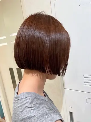 ショート カラー 暖色/暗髪/ 🎀UMI🎀のヘアスタイル
