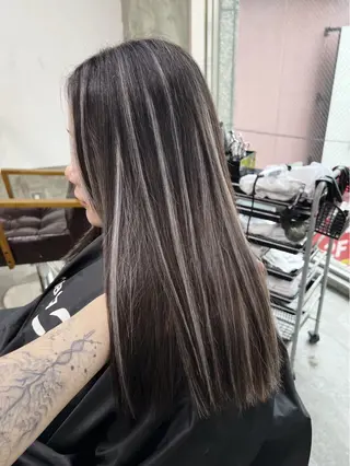 セミロング カラー 指名数No.1 /NAOYAのヘアスタイル