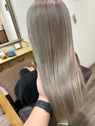 セミロング 粕川 達哉のヘアスタイル