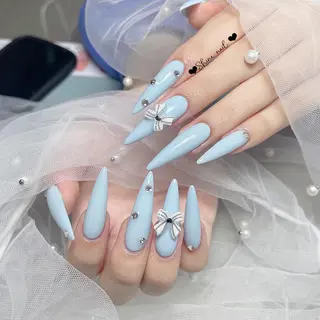 ネイル サイナネイル🎀 長さ出し専門店のネイルデザイン