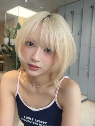 ショート カラー ⟡ボブ⟡レイヤー⟡ MINX岩下愛翔のヘアスタイル