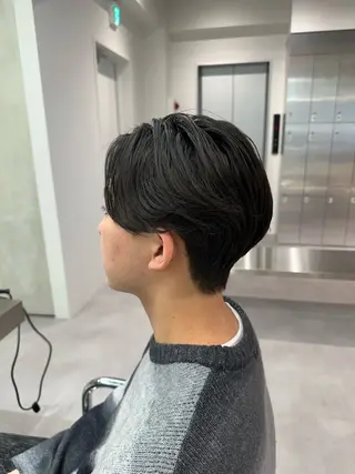 ショート パーマ メンズ ASUKA/メンズ パーマ特化/千歳烏山のヘアスタイル