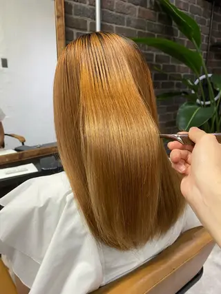 ミディアム yuu/髪質改善 カラー🌛のヘアスタイル