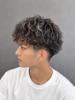 ミディアム メンズ 【メッシュ×パーマ】 ❤️‍🔥Koukiのヘアスタイル