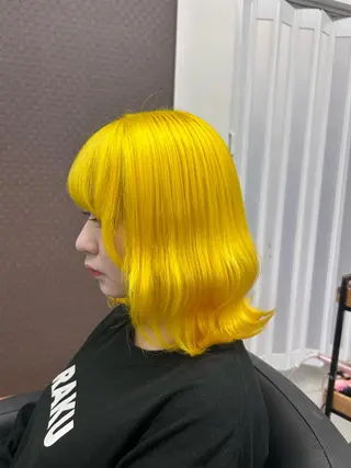ミディアム Aoba 🫧艶ハイトーン🫧のヘアスタイル