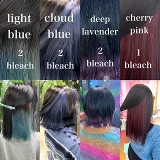 ミディアム カラー パーマ ヘアアレンジ メンズ キッズ ネイル マツエク・マツパ アイブロウ KANAMI 🌏のヘアスタイル