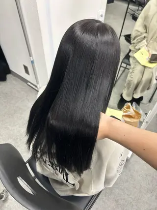 ロング カラー ヘアアレンジ メンズ さくら🍒 暖色カラー/髪質改善のヘアスタイル