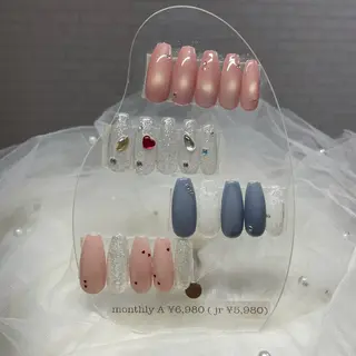 ネイル mii 🦋 【梅田・中崎町】のネイルデザイン