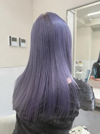 ロング カラー shun/ハイトーン /透明感カラー️🫧のヘアスタイル