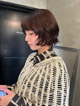 ショート カラー デザイン/アレンジ ❤︎イシイレイのヘアスタイル