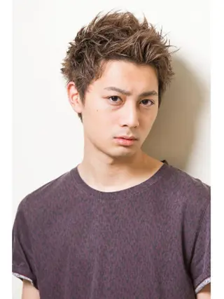 メンズ ホカリ ツカサのヘアスタイル