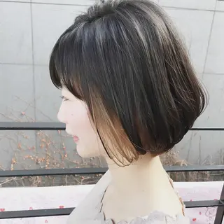 ショート カラー 大人女性ショート専門 tomodaのヘアスタイル