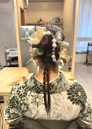 ヘアアレンジ nagisa /縮毛矯正のヘアスタイル