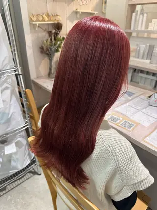ロング 高橋 真歩のヘアスタイル