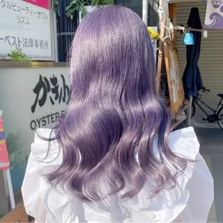 セミロング カラー ハイトーン特化💍 NØRN💍韓国のヘアスタイル