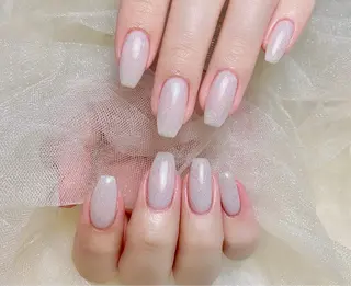 セミロング La nail pandaのネイルデザイン