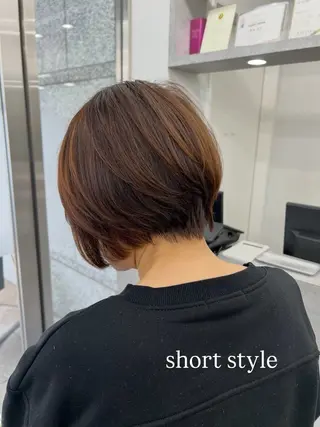 ショート 《ショート特化》 藤原琉聖のヘアスタイル
