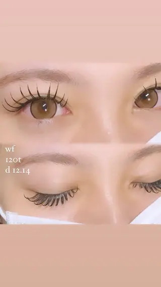 マツエク・マツパ eyelash salon 華のマツエク・マツパデザイン
