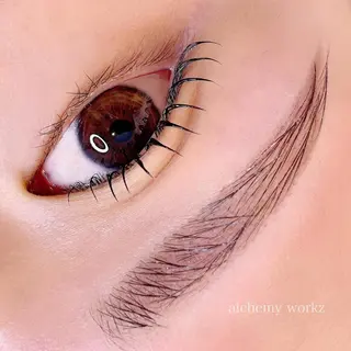 アイブロウ alchemy workzのマツエク・マツパデザイン