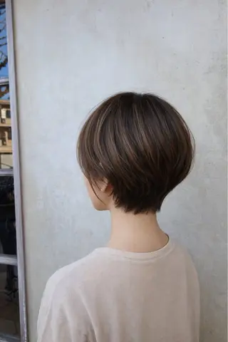 ショート れいな /白髪染めのヘアスタイル