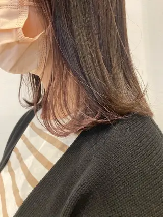 カラー 金子 歩実のヘアスタイル